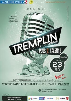 Affiche tremplin plus 2 talents 230319