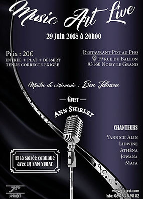 Music art live 29 juin 2018