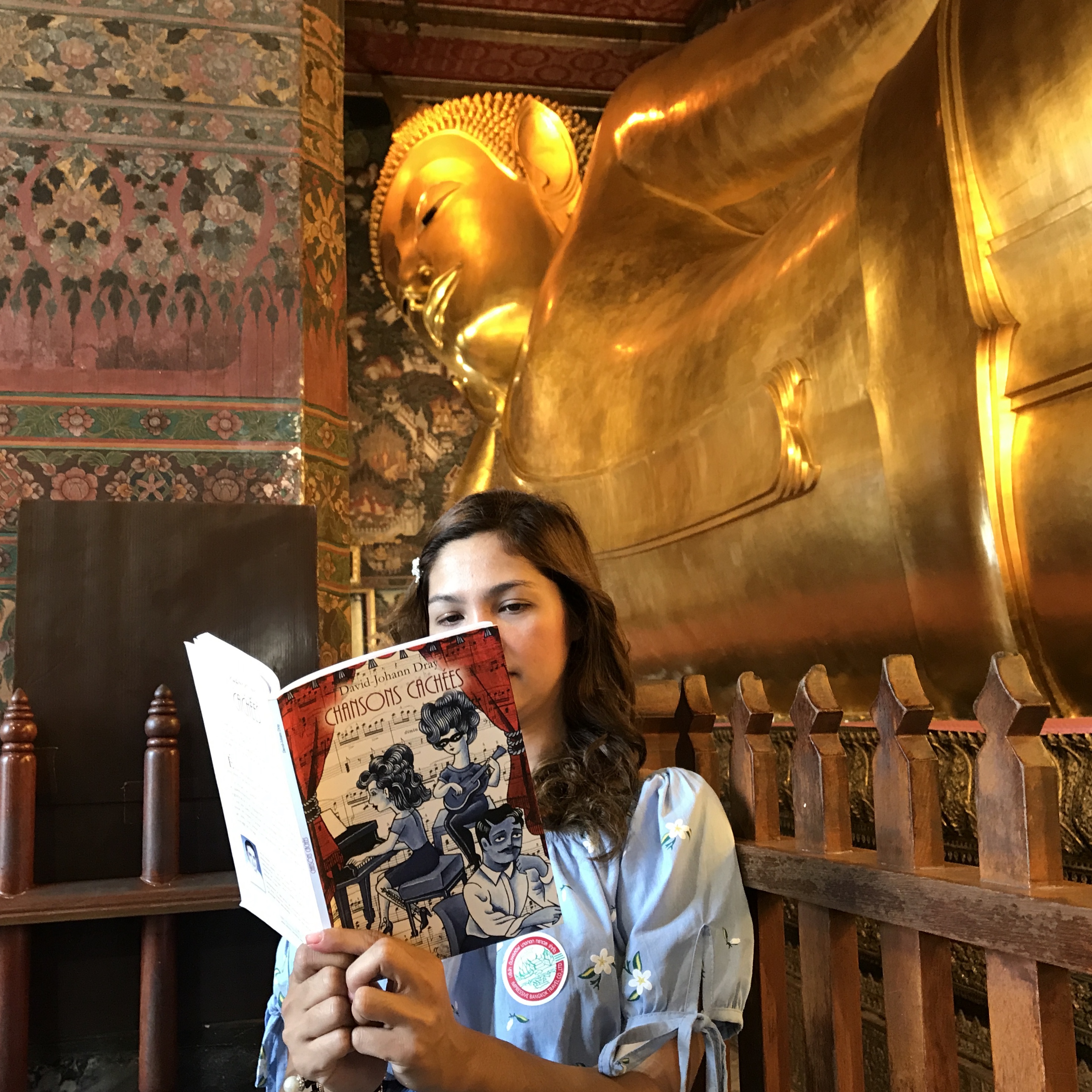 La Fille au Bouddha couché - Bangkok