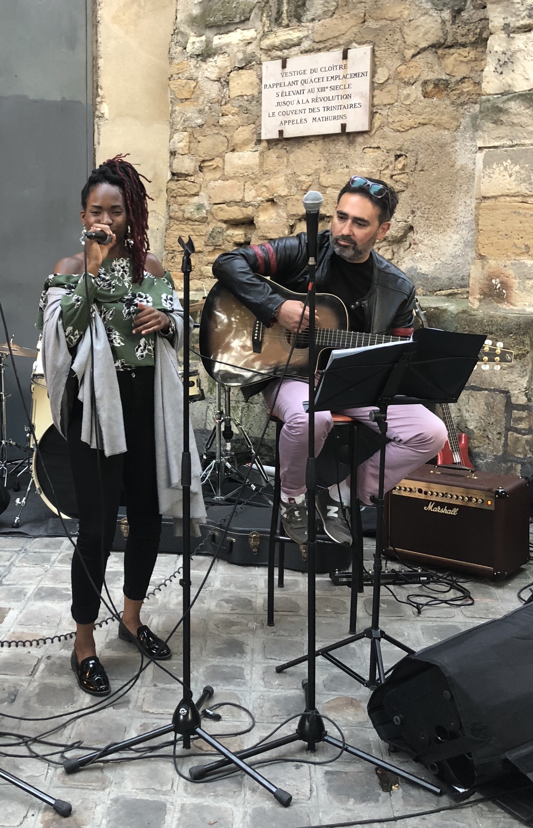 Jowana & David à la Fête de la musique