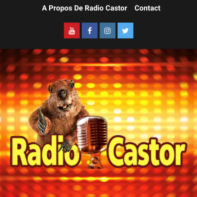 Radio castor carre